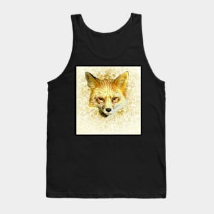 Red fox portrait Tank Top